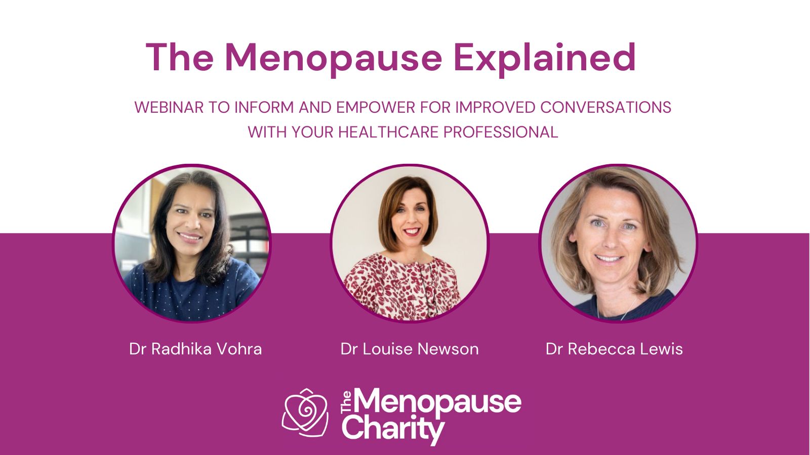 balance - Watch a free webinar from The Menopause Charity with Dr ...