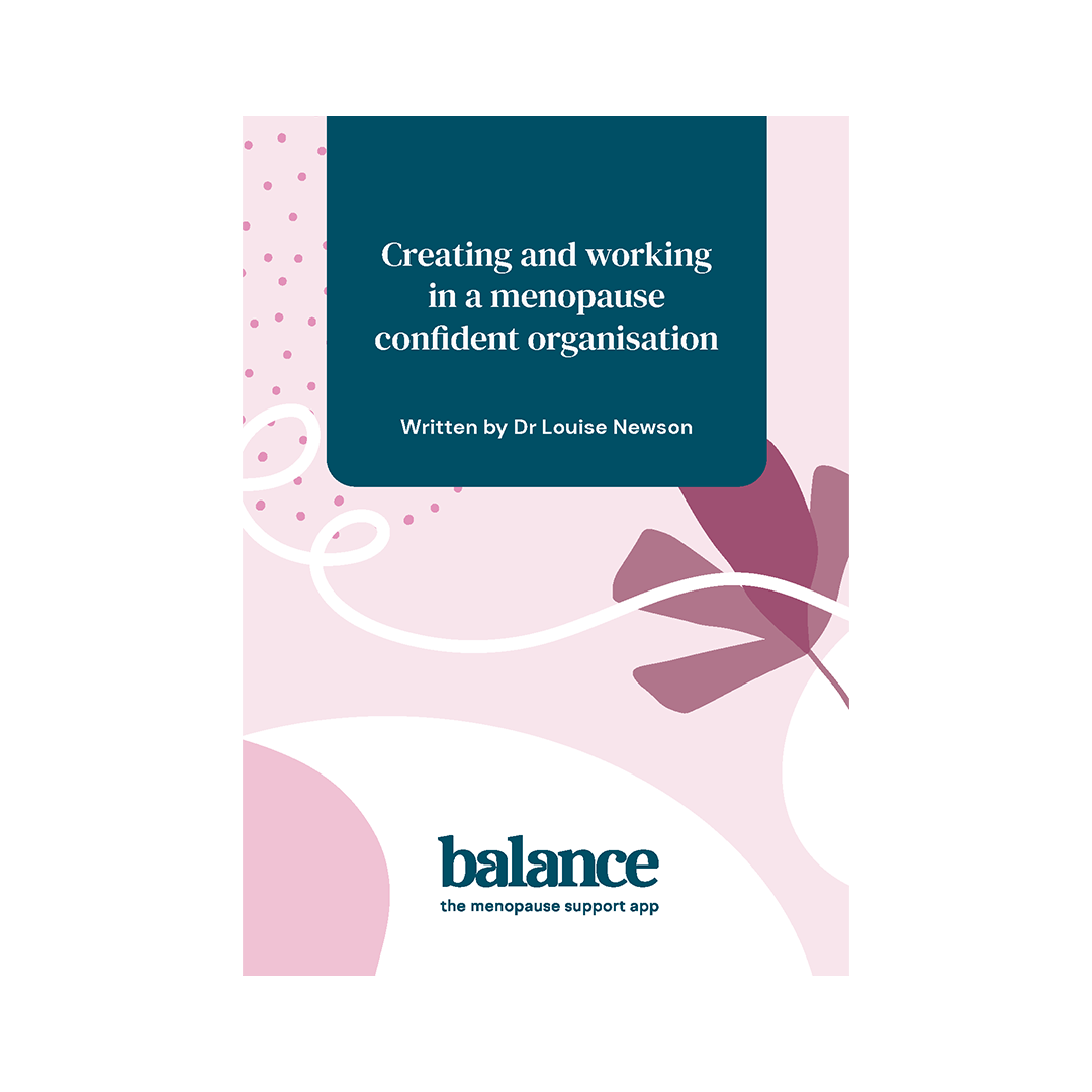 Menopause confident organisation booklet transparent 2