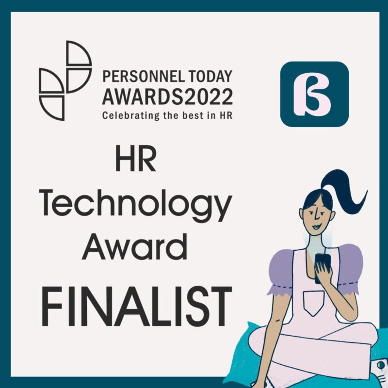 balance app shortlisted for the HR Tech Provider of the Year Award!