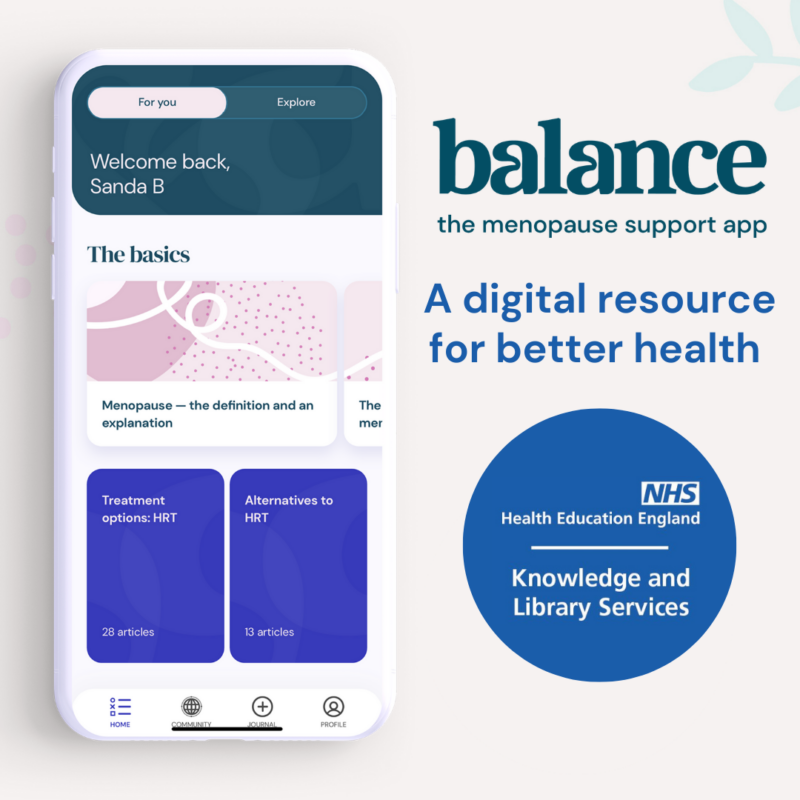balance app Recommended in NHS England's Digital Resources for Better Health