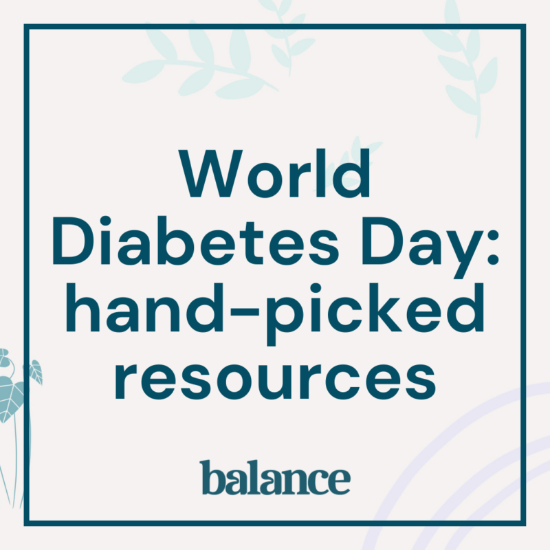 World Diabetes Day: hand-picked resources