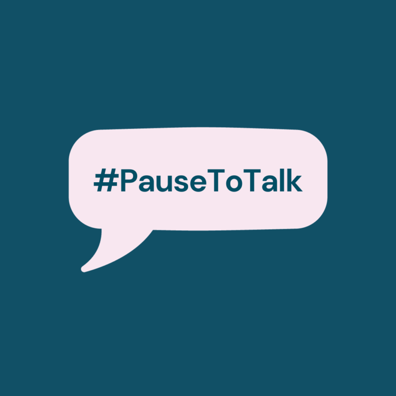 #PauseToTalk menopause conversation starters